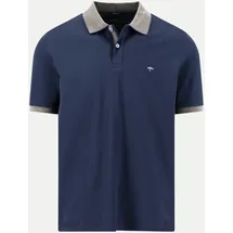 FYNCH-HATTON Poloshirt mit Kontrastdetails Blau M