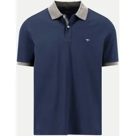FYNCH-HATTON Poloshirt mit Kontrastdetails Blau M