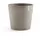Ecopots Amsterdam Ø 50 x 43,9 cm Weiß/Schwarz