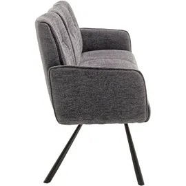 MCA Furniture Sitzbank Delane Anthrazit 183 x 92 x 67 cm