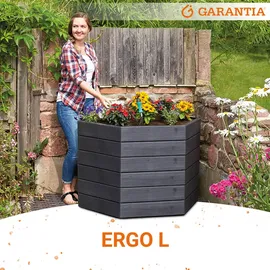 GARANTIA Ergo Ø 110 x 25 cm grau