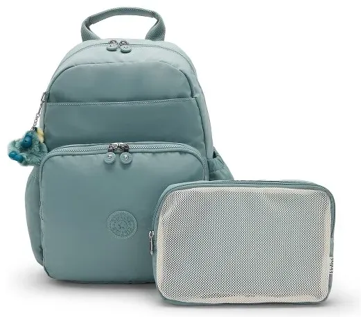 Kipling Basic Maisie Wickelrucksack 40 cm  grün