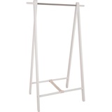 Haku-Möbel Kleiderständer weiß Holz, 88,0 x 152,0 cm