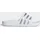 adidas Aqua Adilette Kids Cloud White / Silver Metallicallic / Cloud White 28