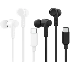 Belkin Rockstar Kopfhörer USB-C weiß