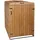 MCW XL 1er-/2er-Mülltonnenverkleidung MCW-H74, Mülltonnenbox, erweiterbar 126x80x98cm Holz MVG ~