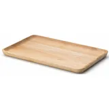 Continenta Tablett 34 x 21 cm Holz Braun