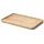 Continenta Tablett 34 x 21 cm Holz Braun