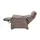 HIMOLLA Relaxsessel 4217 Leder 96 x 109 x 91 cm Braun mit Kopfteil