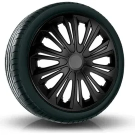 NRM Radzierblende Strong schwarz matt 14 Zoll 4er Set