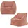 I.C.O.N. icon Sitzsack Kinder, Rosa, 2er Pack, Flauschiger Cord Stoff, Sitzsack Cord mit Füllung, Bequemer Kinder Sessel, Kuschelsessel, Lese Sessel, Schlafzimmer, Kinderzimmer, Spielzimmer