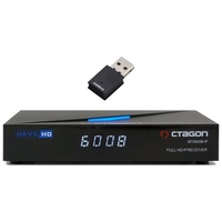 OCTAGON SFX6008 IP Full HD mit 300Mbit/s WLAN Stick Netzwerk-Receiver