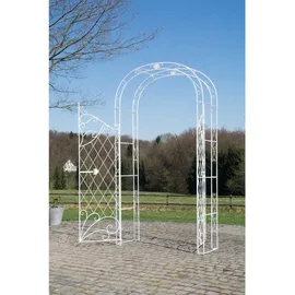 deluke Rosenbogen Minden 120 x 40 x 220 cm Weiß