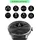 Withings ScanWatch Light 37 mm schwarz, Sport Fluorelastomer-Armband schwarz