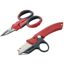 TOOLCRAFT TO-9626415 Kabelmesser-Scheren-Set 139 mm, 170 mm