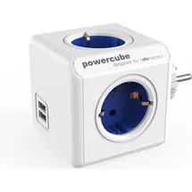 Allocacoc PowerCube Original USB 4 Steckdosen - 2 Usb