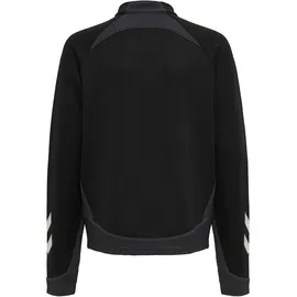 hummel LEAD 1/2-Zip Pullover Kinder black 116