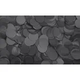 Showgear Konfetti rund Ø 55 mm 1 kg Schwarz