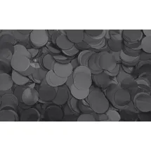 Showgear Konfetti rund Ø 55 mm 1 kg Schwarz