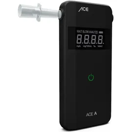 ACE A Alkoholtester 0 bis 4 ‰ inkl. Display schwarz