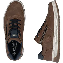 Rieker Sportliche Schnürschuhe Herren Braun 41