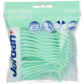 Jordan Easy Reach Flosser Zahnseide mint 25 St.