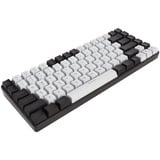 Bewinner 80% Mechanische Gaming-Tastatur, 84 Tasten, Hot-Swap-fähige Kabelgebundene Mechanische Tastatur, RGB-hintergrundbeleuchtete, Ultrakompakte Tastatur für Desktop, Computer, PC (Weiss)