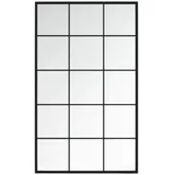 vidaXL Wandspiegel 100 x 60 cm Schwarz