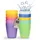 Kigima Plastikbecher 0,24 l Rainbow 10 St.