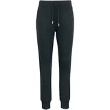 Clique Premium Bio-Baumwoll Jogginghose Damen 99 - black XL
