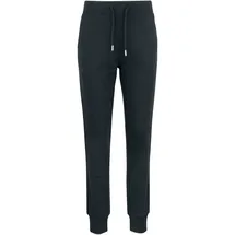 Clique Premium Bio-Baumwoll Jogginghose Damen 99 - black XL