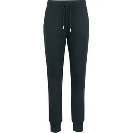 Clique Premium Bio-Baumwoll Jogginghose Damen 99 - black XL