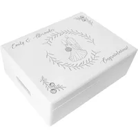 Creative Deco Weiße Geschenk zur Hochzeit | Erinnerungsbox Hochzeit