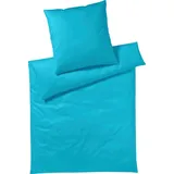 YES FOR BED Pure & Simple Uni Grün 200 x 200 cm + 2 x 80 x 80 cm