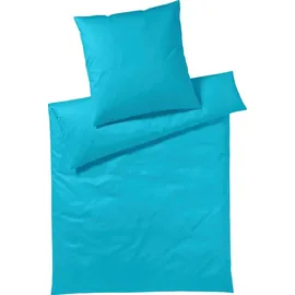 YES FOR BED Pure & Simple Uni Grün 200 x 200 cm + 2 x 80 x 80 cm