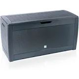 310 Liter Kissenbox, Gartenbox Aufbewahrung Wasserdicht Auflagenbox, Anthrazit - Vounot