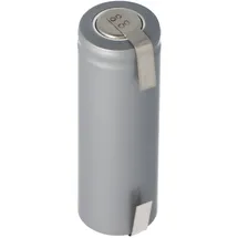 AccuCell HHR-120 Akku für Rasierer 1,2 Volt 1200 mAh mit Lötfahne U-Form