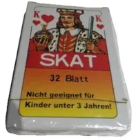Skat Kartenspiel 32 Blatt Krüger & Gregoriades Spielkarten Klassiker