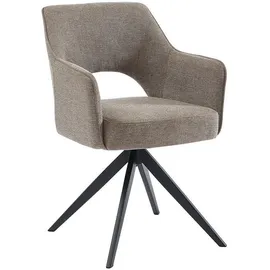 vente-unique Stuhl, Taupe 58 cm,