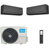 Midea Solstice 9/12 Duo Split Klimaanlage schwarz