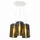 s.luce Cruet 3-flg. 17 W Durchmesser 30 cm rund/Glas
