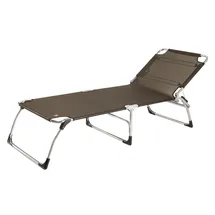 JANKURTZMÖBEL Fiam Amigo Big Dreibeinliege 207 x 75 x 40 cm schwarz klappbar