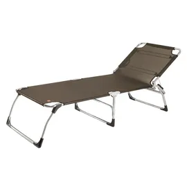 JANKURTZMÖBEL Fiam Amigo Big Dreibeinliege 207 x 75 x 40 cm schwarz klappbar