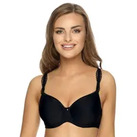 VIANIA! Viania Bügel-BH mit Spacercups gemoldet Sally Farbe Schwarz, Größe:75, Cup:D - 75D