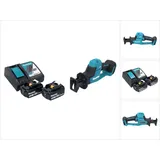 Makita DJR 189 RF Akku Reciprosäge Säbelsäge 18 V Brushless + 2x Akku 3,0 Ah + Ladegerät