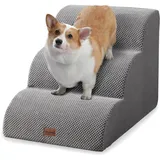 Hundetreppe für kleine Hunde, 3 Stufen, , Rutschfest, 40 cm Hoch