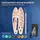 ECD Germany SUP Board Stand Up Paddle Board 320 x 80 x 15 cm apricot
