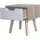Hti-Living Nachtschrank Thekla 29,3 x 25 x 29,3 cm Weiß