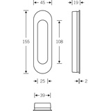 FSB 42 4250 Edelstahl matt - 0 42 4250 00001 6204