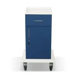 ETERNASOLID MULTICART Arbeitswagen T14 mit Schublade und Drehtür 92469-BL , Farbe: blau